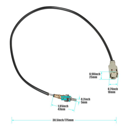 ya 12 10.8 baidi for Harley Davidson Dyna Fat Bob 2PCS New Oxygen Sensor Front 32700005 32700006