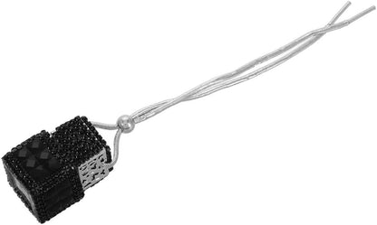 ya 4 8.14 Bling Car Hanging Perfume Bottle Crystal Rearview Mirror Pendant Refillable