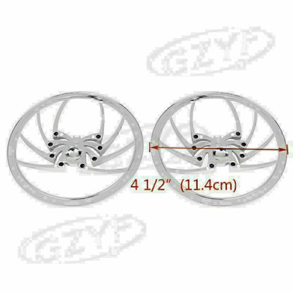 ya 6 8.24 baidi Spider Speaker Cover Motorcycle for Harley Touring Electra Street Glide 1996-13