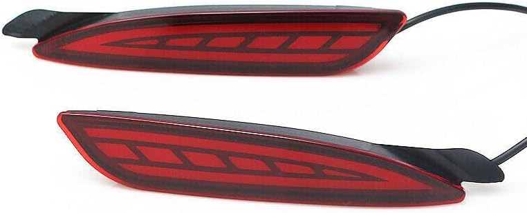 ya 2 8.15 Suitable for for Mazda 3 hatchback 2019 2020 dual rear bumper dynamic turn signal reflector