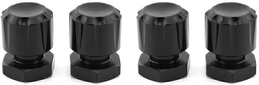 ya 4 8.8.2 for Harley Road King Road Glide Softai Fat Boy Black 4x Solo Mounting Nuts Bolts