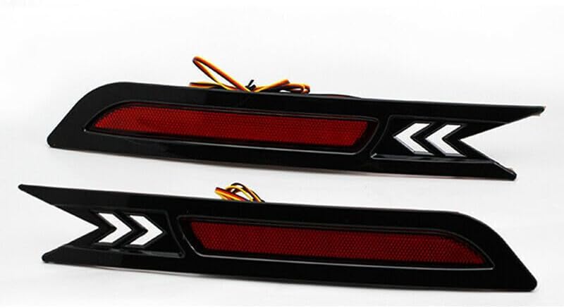 ya 4 8.14 Rear bumper fog light LED DRL reflector brake light for Honda CR-V CRV 2010 2011