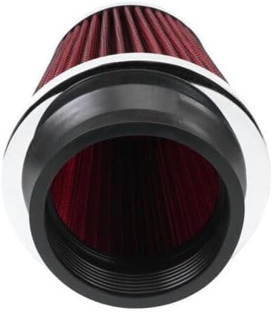 ya 13 9.15 baidi Red 3inch 76mm High Flow Inlet Dry Air Filter Cold Air Intake Cone Replacement