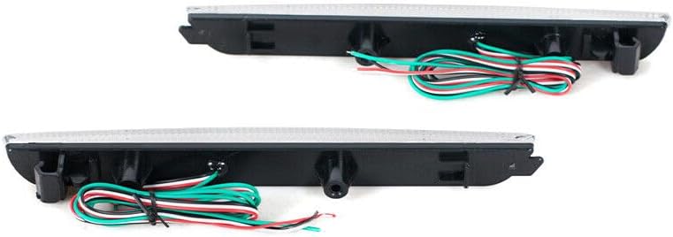 ya 2 8.15 A pair of fog lights with 24 LED rear reflectors for running car headlights suitable for Mazda 3 from 2004 to 2009
