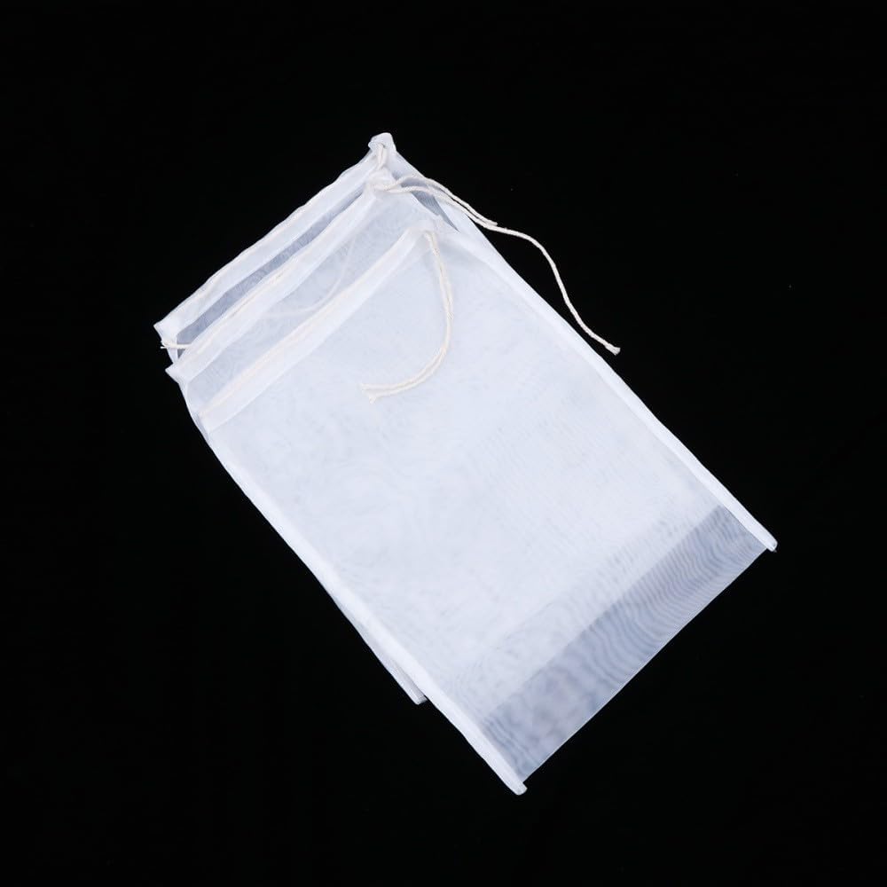 ya 14 9.20 baidi 3pcs Nylon Gauze Filter Bags Re ble Mesh Strainer Bag for Soy Milk Juice-1