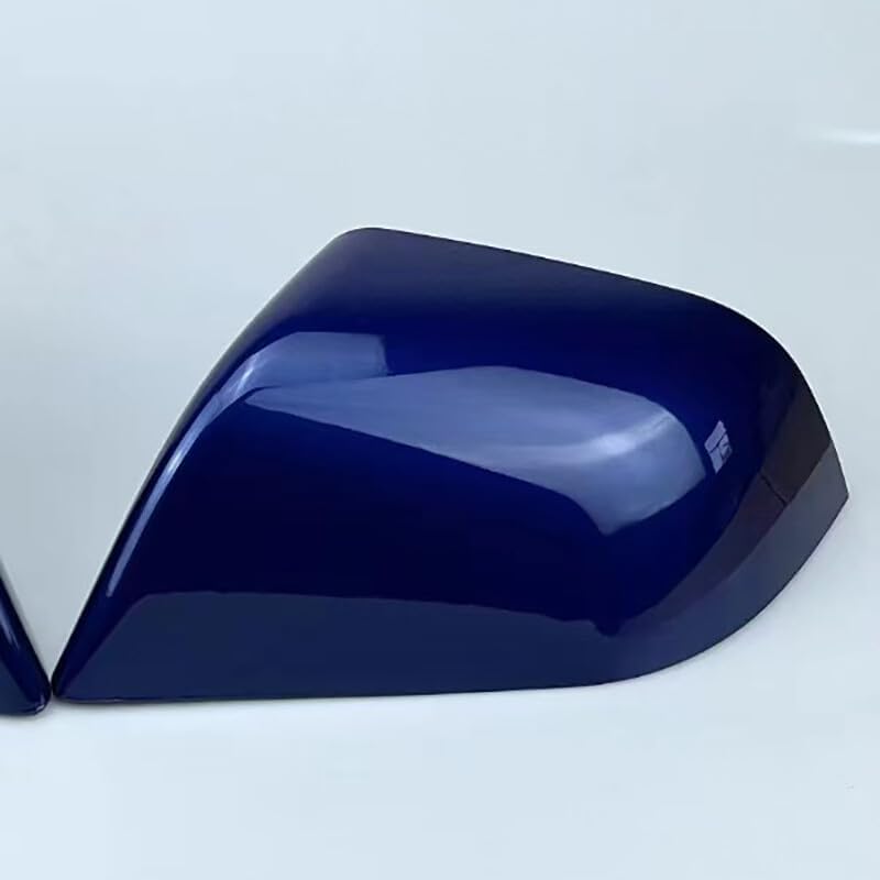 ya 11 9.14 baidiLeft Blue Rear View Side Mirror Cover Skull Cap LH for Tesla Model Y 1495593