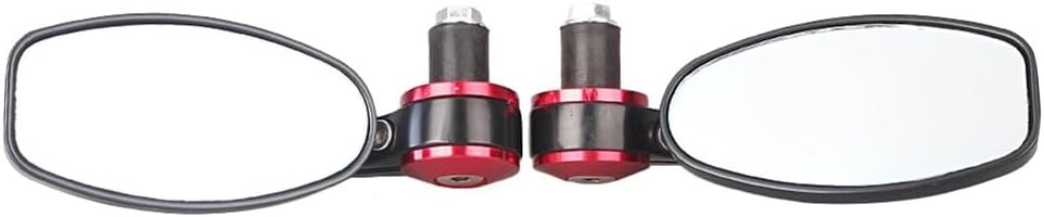 ya 2 8.15 7/8 Handle Bar End Rearview Mirrors fit for Harley-Davidson Models Universal po