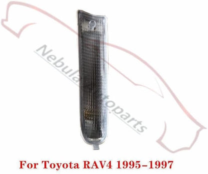 ya 4 8.24 baidi Replacement for Toyota RAV4 1995-1997 Left Front Bumper Fog Light Housing White 