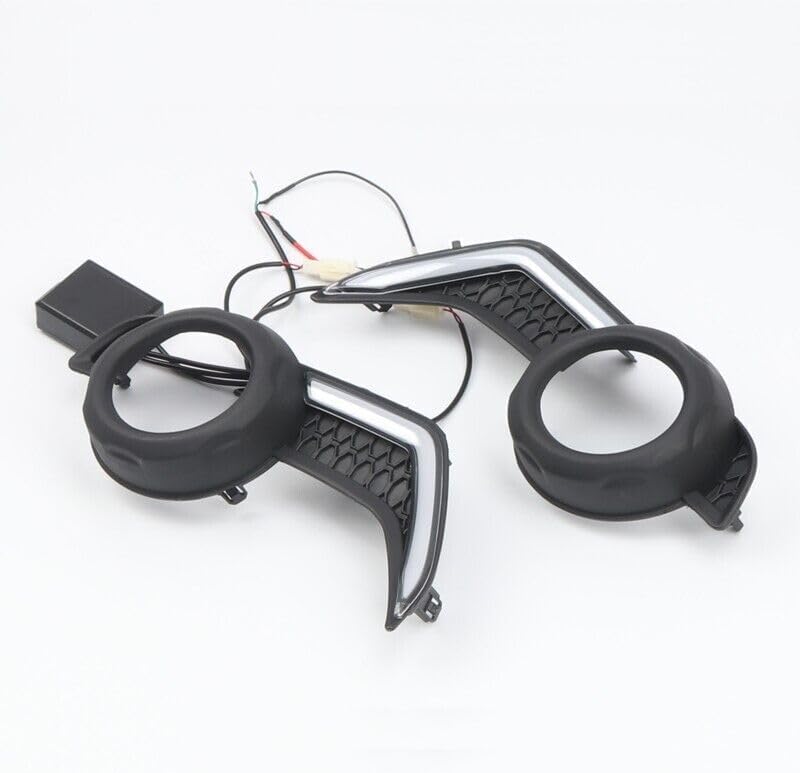 ya 4 8.8 for Toyota 4Runner 2014-2024 White LED Fog Light DRL Daytime Running Light 