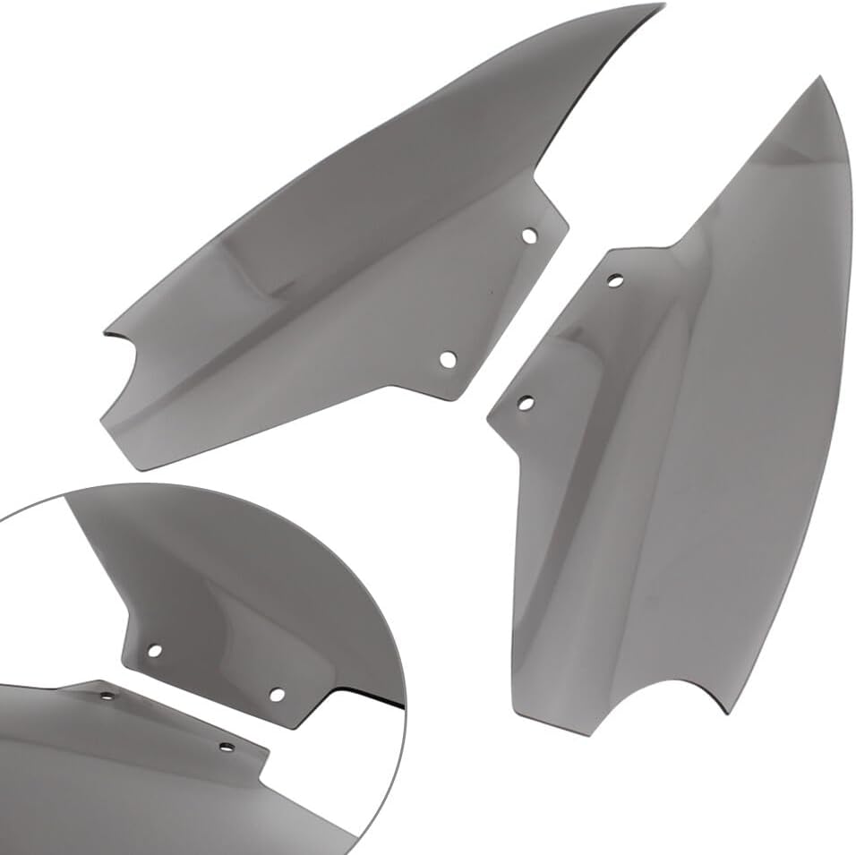 ya 2 8.15 1 Pair Fit for BMW R18 B Bagger Motorcycle Side Windshield Windscreen Wind Deflector