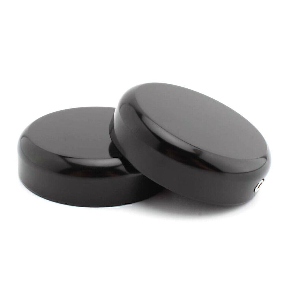 ya 6 8.14 2 X Upper Fork Caps Cover for Harley SOFTAIL Street BOB 2018-2020 FXBB Black UK