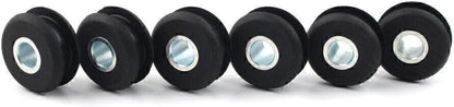 ya 2 8.15 6¡Á Black Gas Tank Mounts Rubber Grommets Fit for Harley Softail