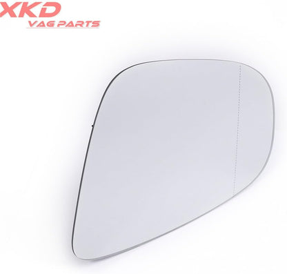 ya 2 8.15 Heated left-side mirrored glass is suitable for VW for Golf GTI 6 MK6 MKVI Touran. (09-13)