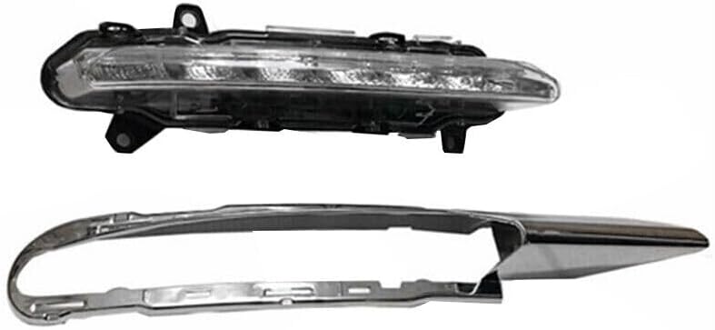 ya 10 9.16 zhengce Set Front LED Grille Fog Light Lamp Trim Kit for Mercedes W251 R-Class 2010