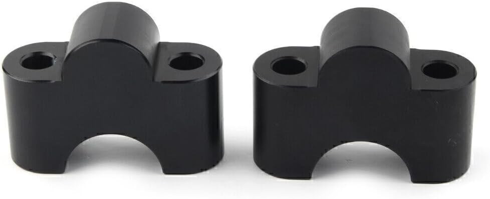 ya 15 10.19 zhengce 1 1/8 28mm CNC Handlebar Risers Bar Mount Clamp Adapter For Sc for Ram bler