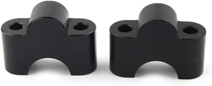ya 15 10.19 zhengce 1 1/8 28mm CNC Handlebar Risers Bar Mount Clamp Adapter For Sc for Ram bler