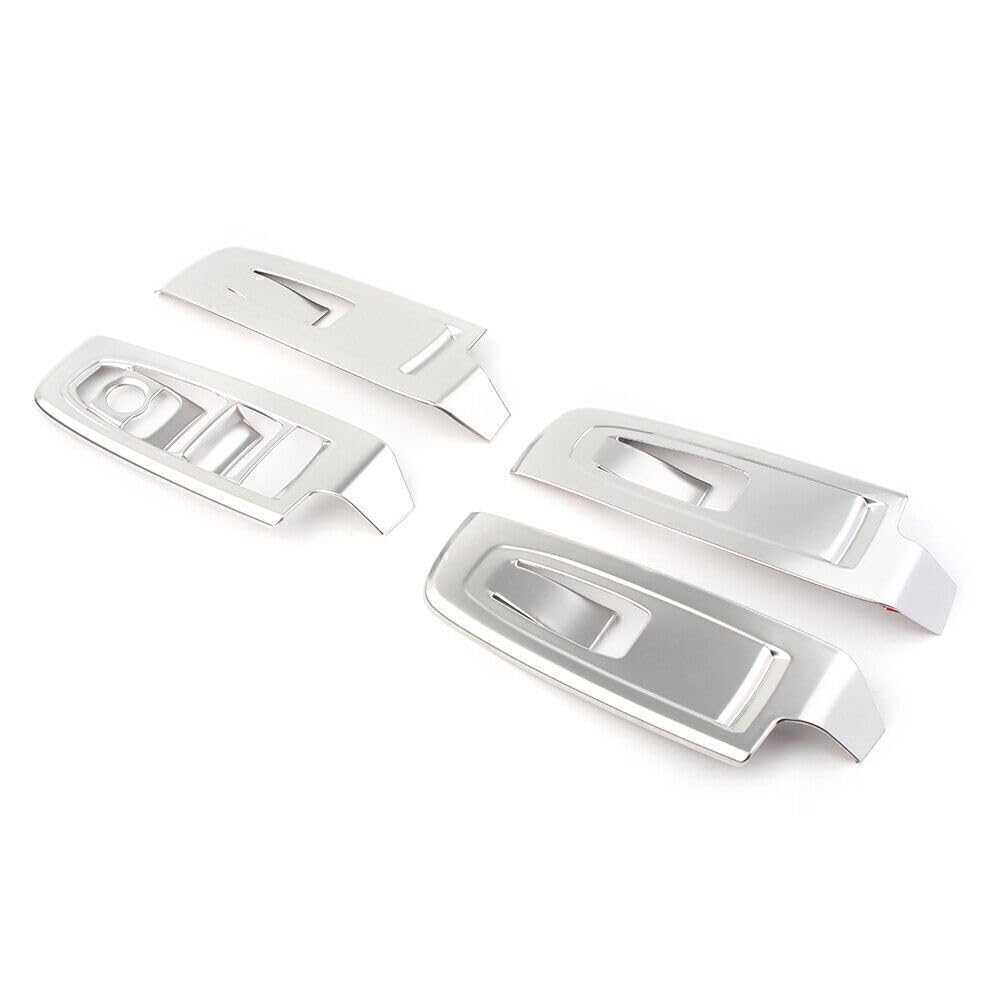 ya 6 8.14 Fit for Subaru Forester 2019-2020 Silver RHD Window Lift Panel Switch Cover Trim