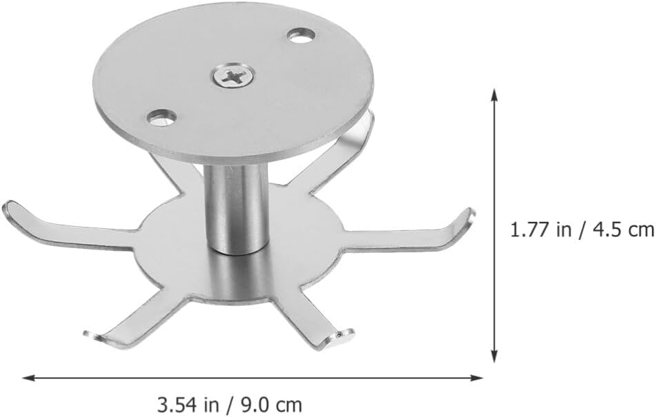 ya 26 10.21 baidi 2pcs Kitchen Cabinet Hooks Utensil Hangers Rotating Hangers Stora Swivel Hook-2