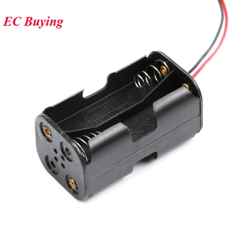 ya 16 10.20 baidi AA Battery Holder Protective Case, Double-Sided 4/6/8 Slot DIY Power Supply -