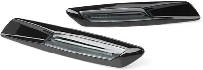 ya 13 9.15 baidi LED 12V Black Side Marker Light Turn Signal Fits for BMW E82 E88 E90 E91 E9