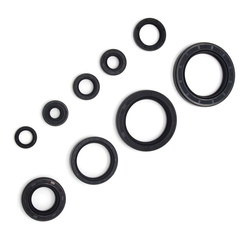 ya 13 9.15 baidi for Honda Motorcycle Engine Oil Seal Kit Set Seals CRF450R 2009-2014 CRF450R