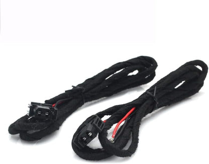 ya 5 8.10 2x Retrofit Door waring light Cable harness for Audi A4 B8 A6 A3 8p 8v q7 A7 q7