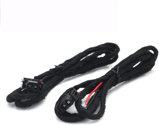 ya 5 8.10 2x Retrofit Door waring light Cable harness for Audi A4 B8 A6 A3 8p 8v q7 A7 q7