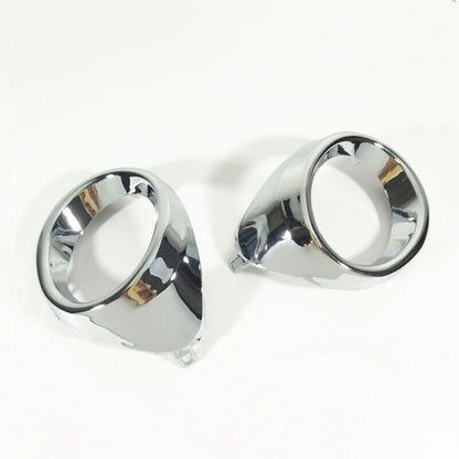 ya 4 8.14 2-pack front fog light chrome protective cover f for Ram e ring suitable for Lexus ES300h ES350 2013-15