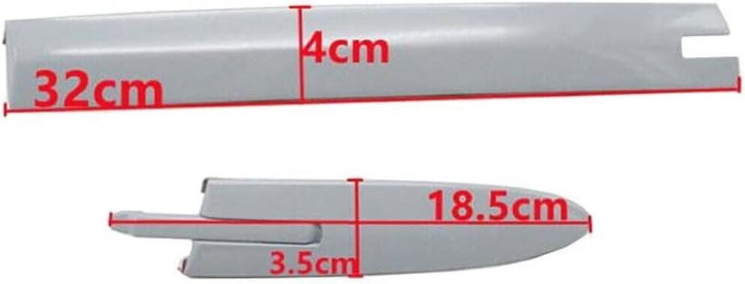 ya 2 8.15 Complete Right Convertible Roof Top Hinge Cover Set for 3 & 4 Series