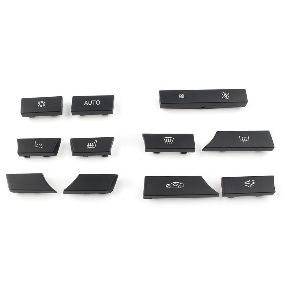 ya 4 8.24 baidi 11 Button Key Cap Repair air Conditioner Heater Switch 61319313922 for BMW 5 6 7 F10 F01 F12
