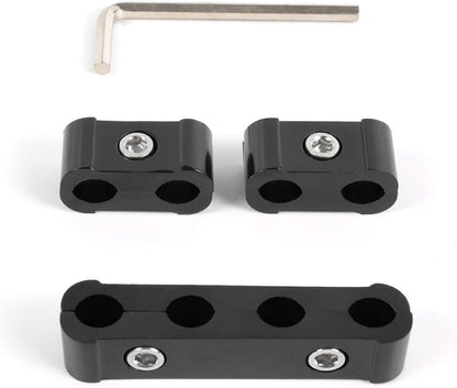 ya 11 9.14 zhengce Black Engine Spark Plug Wire Separator Divider Clamp Wire Separator Divider