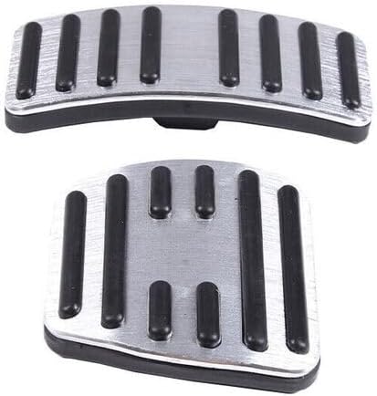 ya 4 8.14 for Two 2016-2021 Gas Brake Pedal Cover Alloy/Silicone for Mercedes-Benz for Smart