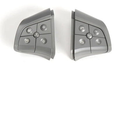 ya 4 8.8 One Pair of Steering Wheel Switch Buttons Gray for Mercedes ML GL Class W164 W251 2006-2009