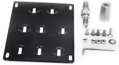 ya 6 8.14 Front bumper towing hook license plate installation bracket suitable for BMW 1 3 5 X5 X6