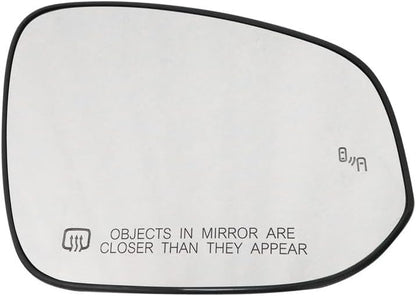 ya 2 8.15 Right Passenger Side Mirror Glass Heat Blind Spot for Toyota Highlander 2020-24