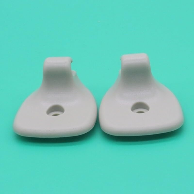 ya 11 9.14 baidi2pcs 5FS40TL2AB Gray Sun Visor Clip Hook for Jeep for Grand Cherokee 02-05-