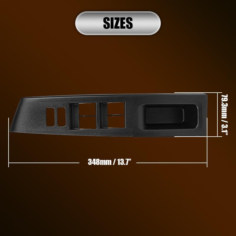 ya 5 8.10 Front/Rear Left Right Door Window Switch Panel Bezel for Toyota Yaris 2012-2014