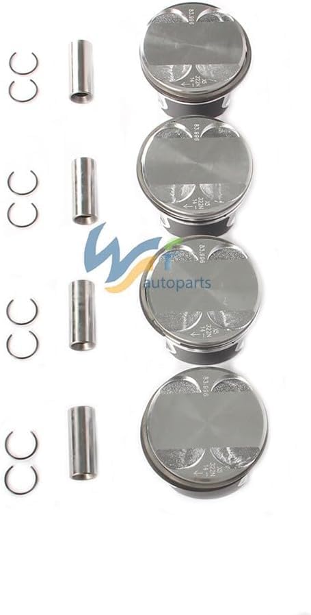 ya 28 10.13 zhengce 2.0L Pistons & Rings Kit Fit for BMW 120i 320i 520i X1 X3 11257548001