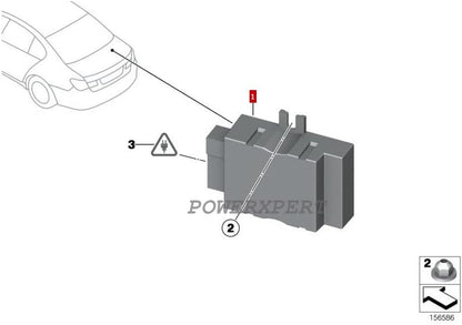 ya 5 8.10 for BMW 320i 328D 328i 335i 428i FEBI Fuel Pump Drive Module 16-14-7-276-073