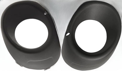 ya 9 10.24 1 Pair Front Fog Light Lamp Cover Left Right for Mitsubishi for Outlander 2013-2015