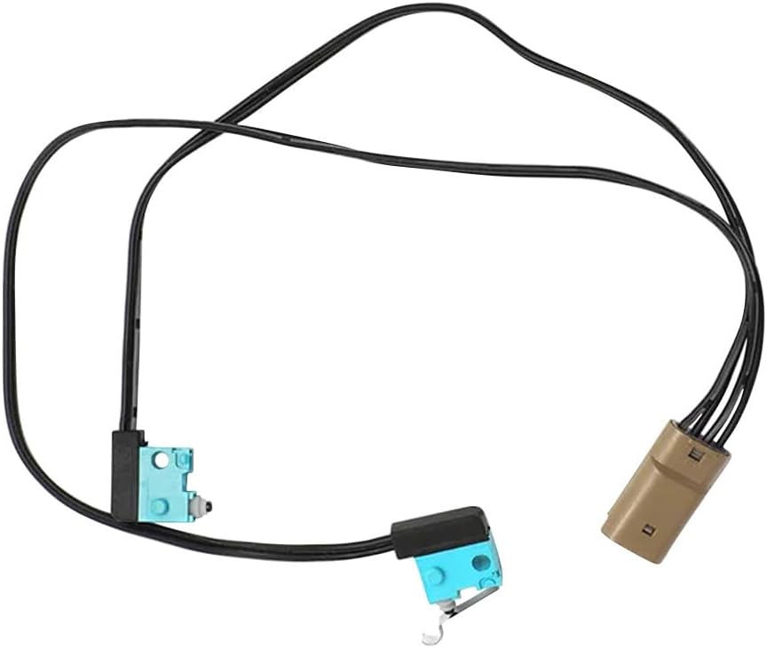 ya 9 10.24 for Model S 2012-2017 Door Handle Microswitch with Flexible Wiring Harness Black