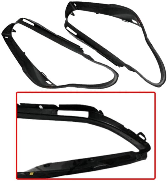 ya 4 8.14 pair left + right headlight gasket seal fit for BMW 7 series F01 F02 750i 740li