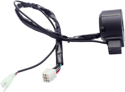 ya 4 8.14 7/8 7 Wire Motorcycle Handlebar Control Switch Turn Signal Start Switch 50-250cc