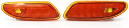 ya 9 10.24 Piar Smoked LED Side Light Amber for 2001-07 Mercedes W203 C230 C240 C280 C