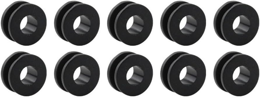 ya 23 10.7 baidi Rubber Grommets for Motorcycle Side Cover 10Pcs Easy Installation