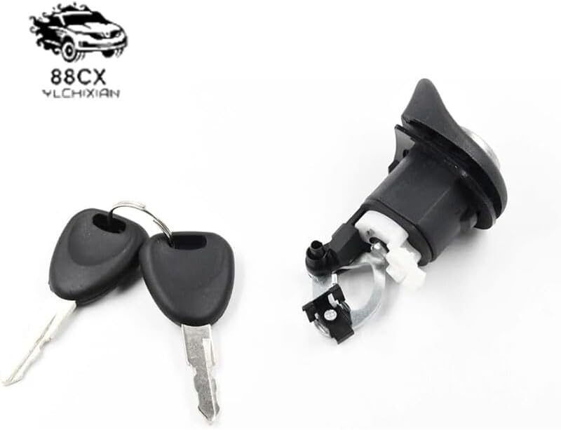 ya 5 8.10 Trunk Lock Barrel with Push Button for 2008 to 2012 for Dacia Sandero