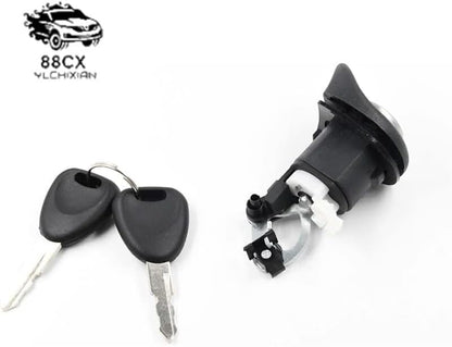 ya 5 8.10 Trunk Lock Barrel with Push Button for 2008 to 2012 for Dacia Sandero