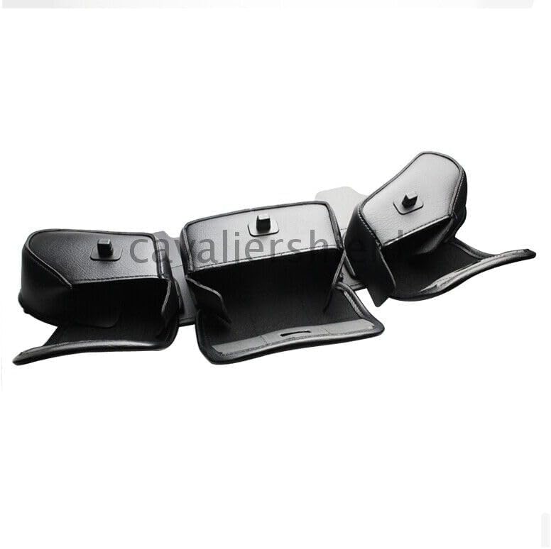 ya 23 10.7 baidi 6 Black Windscreen+3 Pockets Windshield Bag for Harley Touring Street Glide USAa