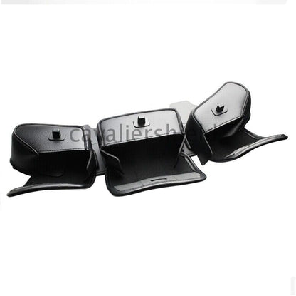 ya 23 10.7 baidi 6 Black Windscreen+3 Pockets Windshield Bag for Harley Touring Street Glide USAa