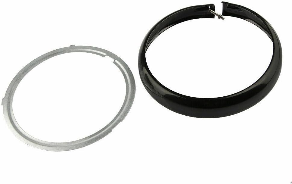 ya 4 8.14 5.75 inch motorcycle round headlight housing with bracket universal housing de